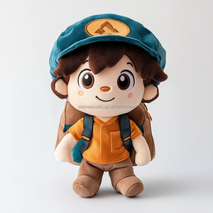 Customized Company Logo Mascot ODM OEM Soft Plushie