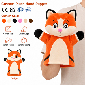 Custom Plush Hand Puppet Fox Animal