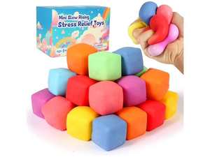Slow Rising Stress Dough Stress Balls Soft Fidget Squishy Toys for Anxiety Relief