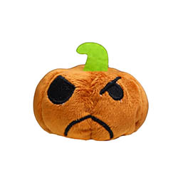 Plush Jack-O-Lantern Cushion