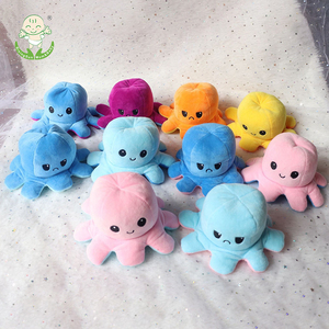 Reversible Plush Octopus Doll