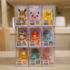 Factory Wholesale Pokemoned PVC Plastic Anime Blind Box Squirtle Charmander Action Figure Cartoon Toy Collecting Promotional Toy
