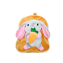 3D Carrot Bunny Bag — Plush Accessory Wholesale