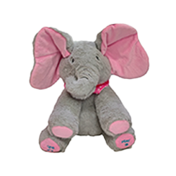 ES Peek A Boo Elephant Plush — Interactive Soft Toy Supplier