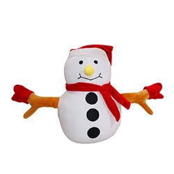 Snowman Holiday Plush Doll